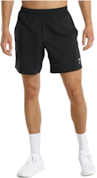 GYMSHARK Black Moisture-Wicking Solid Print Athletic Shorts A2A1L-BBBB GYMSHARK Black Moisture-Wicking Solid Print Athletic Shorts A2A1L-BBBB