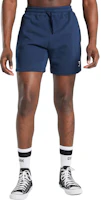 GYMSHARK CREST Navy Blue Slim-Fit Drawstring Logo Shorts Casual Style A2A1S-UBCY GYMSHARK CREST Navy Blue Slim-Fit Drawstring Logo Shorts Casual Style A2A1S-UBCY