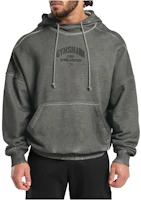 Gymshark Heavyweight Black Hoodie with Logo Print - Comfortable Fit A5A4U-BCDX Gymshark Heavyweight Black Hoodie with Logo Print - Comfortable Fit A5A4U-BCDX