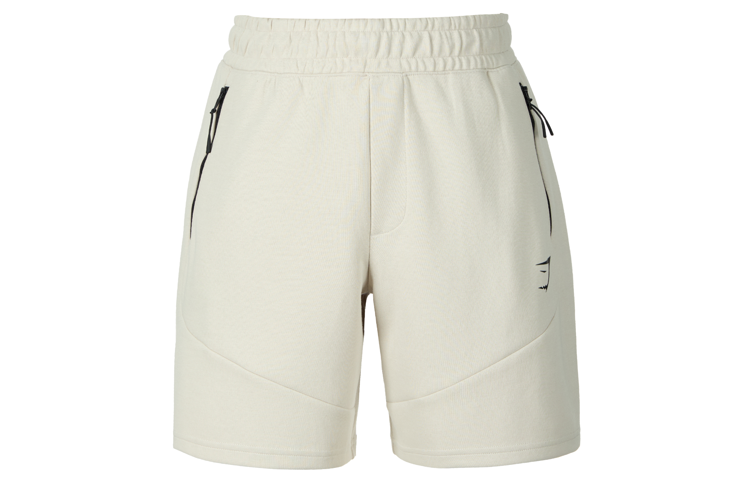 GYMSHARK Interlock Tech 6" Shorts Pebble Grey Slim Casual Shorts A5A6L-GB7P