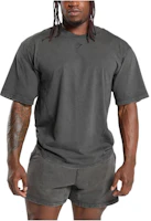 GYMSHARK Letter Print Washed Loose Fit Crew Neck Tee Men’s Agate Gray A4A9H-GB8N GYMSHARK Letter Print Washed Loose Fit Crew Neck Tee Men’s Agate Gray A4A9H-GB8N