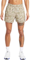 GYMSHARK Sport 5" Logo Print Breathable Shorts Khaki A5A7X-WCDL GYMSHARK Sport 5" Logo Print Breathable Shorts Khaki A5A7X-WCDL
