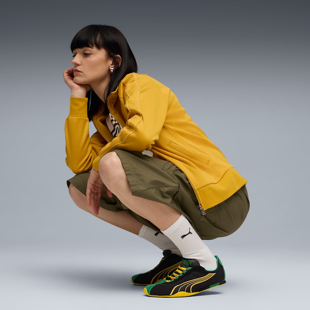 Lookbook Sepatu Skateboard H-Street PUMA Hitam/Kuning Sizzle 403775-02