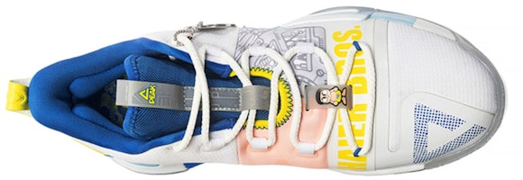 海爾兄弟 x 皮克 閃現一代 減震防滑耐磨 低筒 籃球鞋 白 Lookbook 海爾兄弟 x 皮克 閃現一代 減震防滑耐磨 低筒 籃球鞋 白