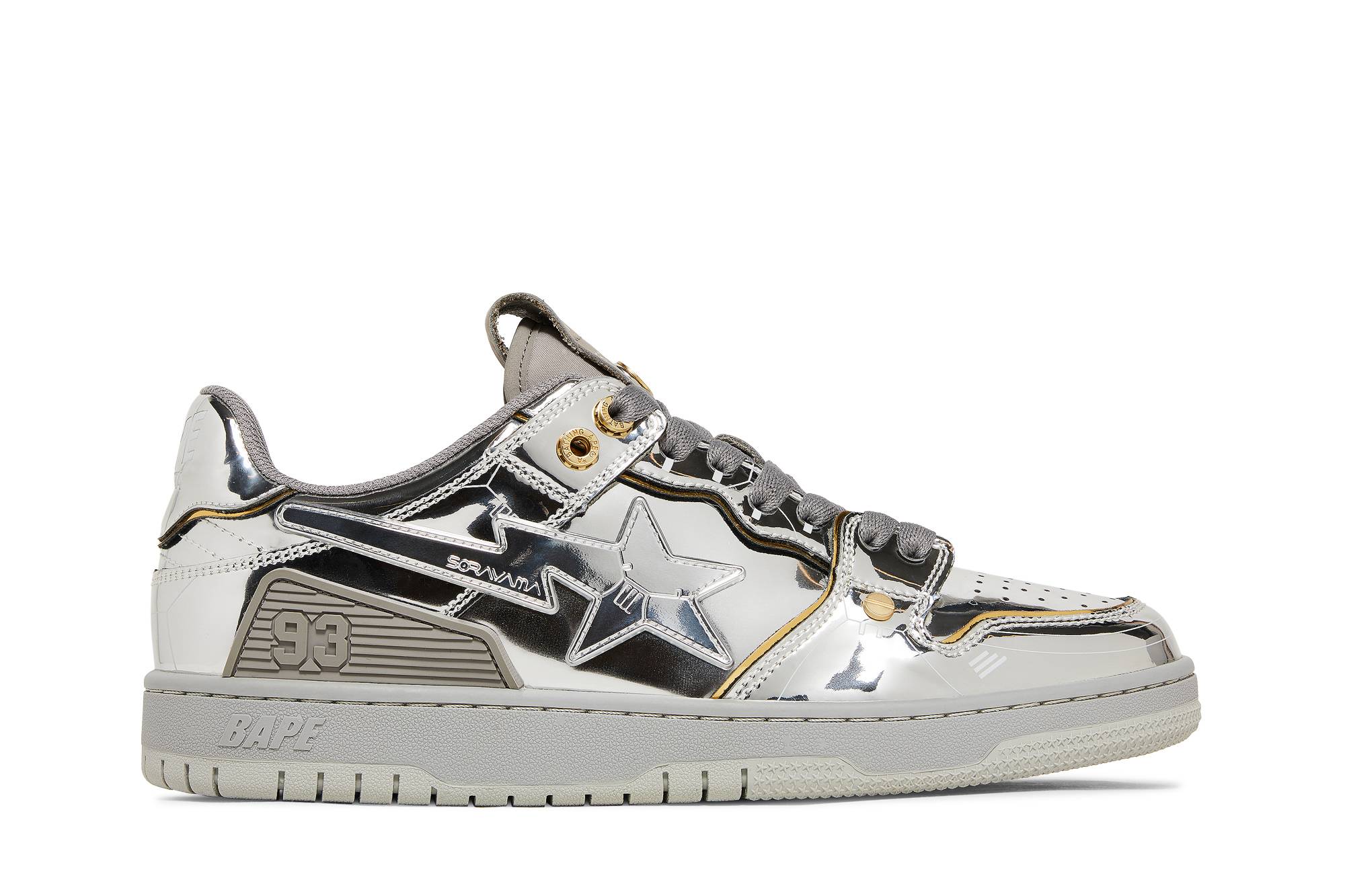 Buy Hajime Sorayama x BAPE Sk8 Sta '銀色' 1H73191918