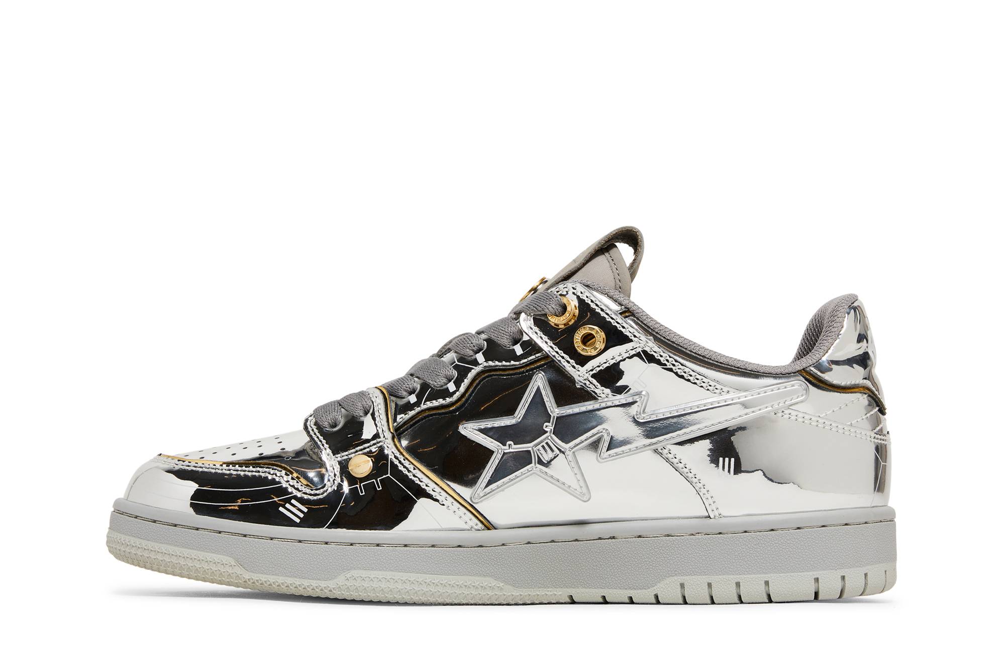 Lookbook Hajime Sorayama x BAPE Sk8 Sta '銀色' 1H73191918