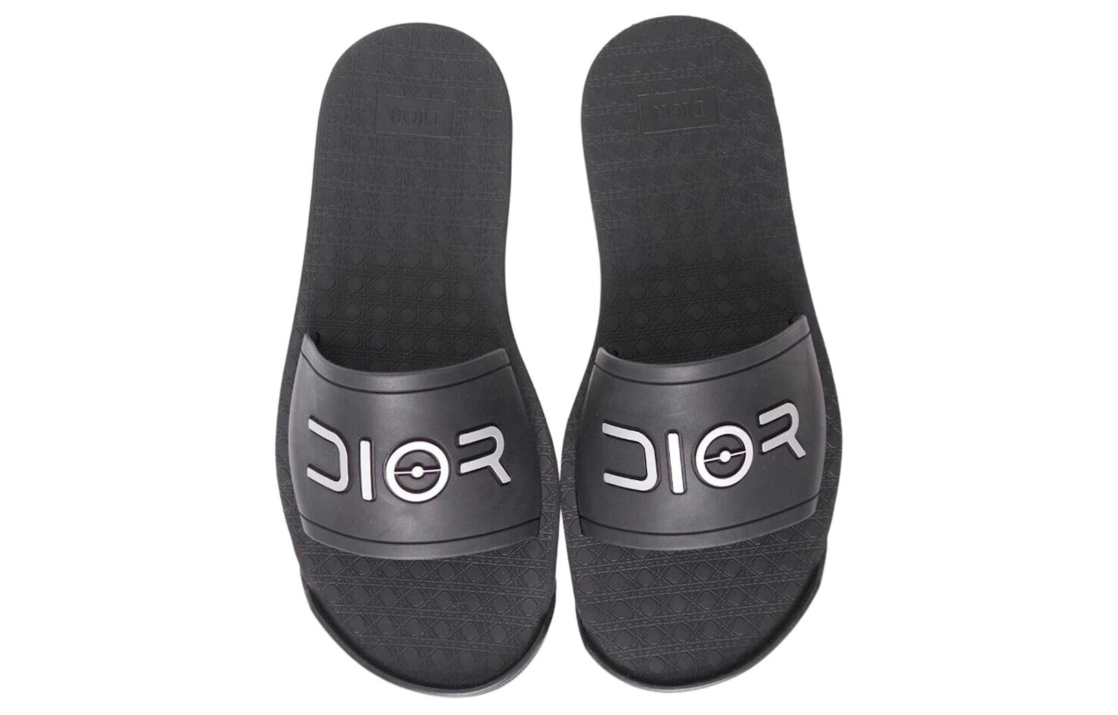Shop Hajime Sorayama x Dior Alpha Slide 'Hitam' 3SA077XNX_H960