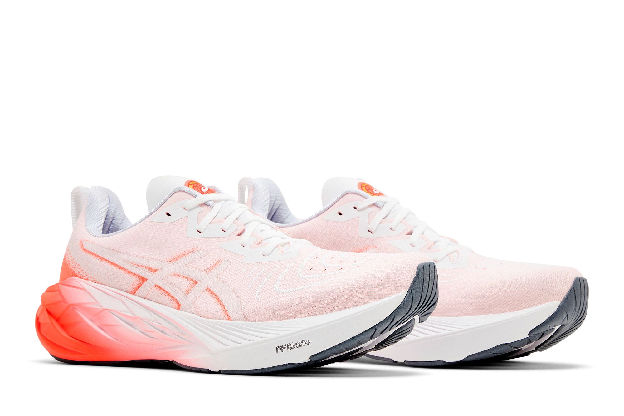 Cheap Hoka One Ekiden x ASICS Novablast 4 ''Weiß Sunrise Rot'' 1011B845-100