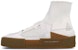 Han Kjøbenhavn x Puma Court Platform 'Silver Birch' – Kasut Platform Perak Birch. 365891-02