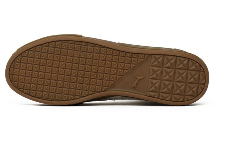 Shop 韓·科本哈根 x Puma Court Platform 'Silver Birch' 365891-02