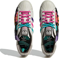 Shop adidas Originals Superstar 80s x Han Meilin ''Bianco Nero Rosa'' ID4386