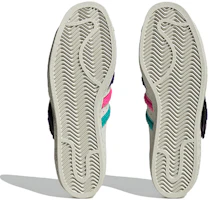 Details for adidas Originals Superstar 80s x Han Meilin ''Bianco Nero Rosa'' ID4386
