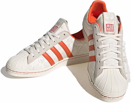 adidas originals Superstar 80s x Han Meilin 'Putih Merah' ID4380 Lookbook adidas originals Superstar 80s x Han Meilin 'Putih Merah' ID4380