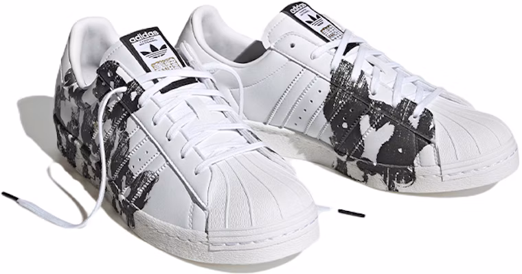 韓美林 x adidas originals Superstar 80s "戌狗" 防滑抗磨 滑板鞋 共用款 白黑色 Lookbook 韓美林 x adidas originals Superstar 80s "戌狗" 防滑抗磨 滑板鞋 共用款 白黑色