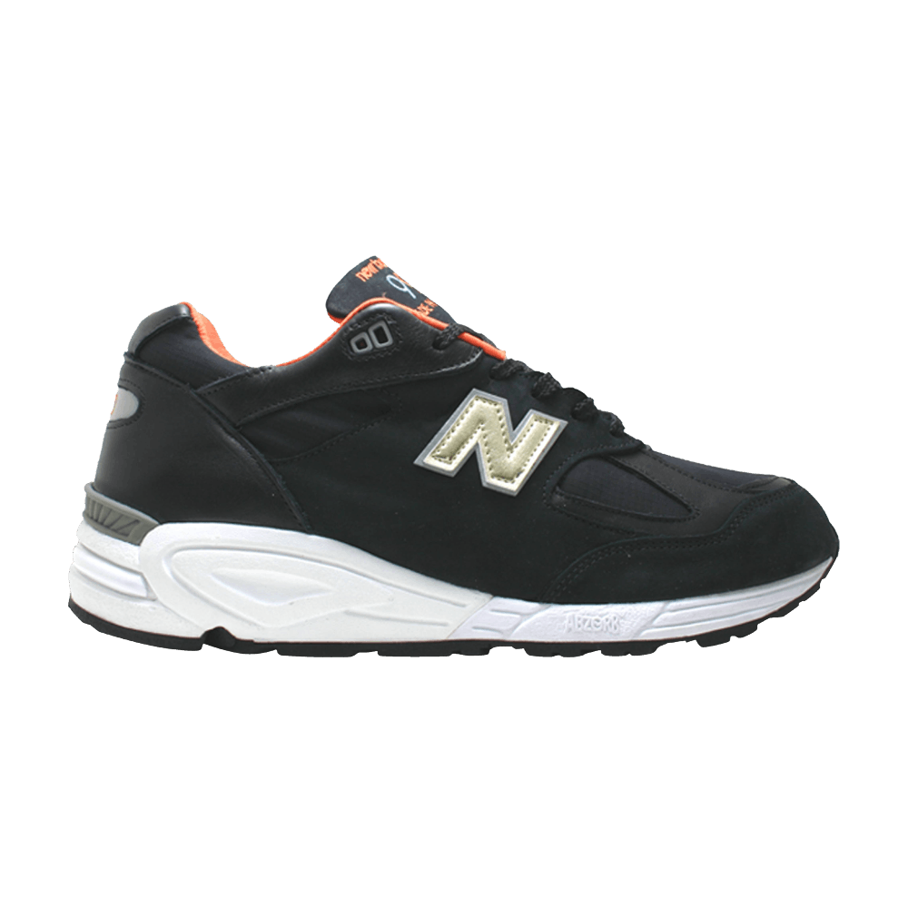 Hanon x Schoeller Technologies x New Balance 990v2 Made In England 'Black Orange' M990HSN