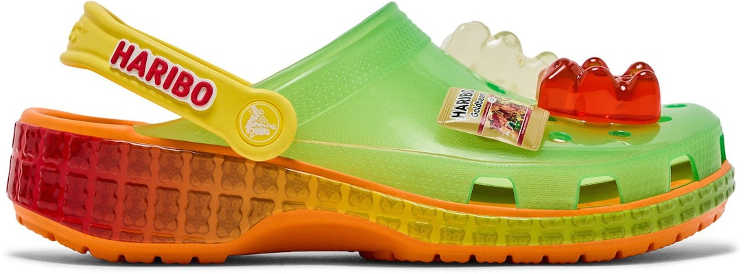 Haribo x Crocs 經典花紋拖鞋「漸層軟糖」 210896-90H Buy Haribo x Crocs 經典花紋拖鞋「漸層軟糖」 210896-90H