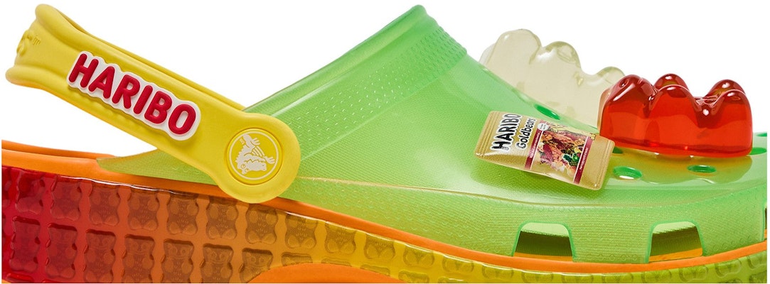 Haribo x Crocs 經典花紋拖鞋「漸層軟糖」 210896-90H Order Haribo x Crocs 經典花紋拖鞋「漸層軟糖」 210896-90H