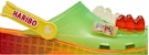 Haribo x Crocs Classic Clog 'Gradient Gummy' - Kasut Clog Gummy Gradien 210896-90H