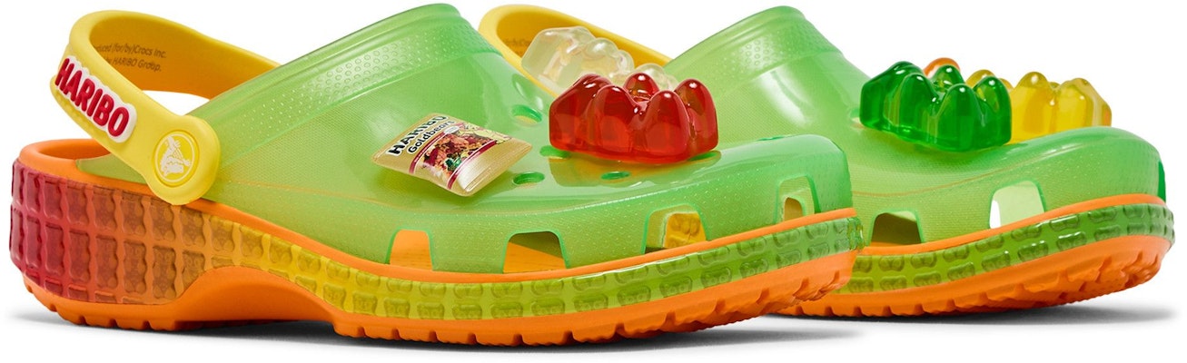 Haribo x Crocs 經典花紋拖鞋「漸層軟糖」 210896-90H Cheap Haribo x Crocs 經典花紋拖鞋「漸層軟糖」 210896-90H