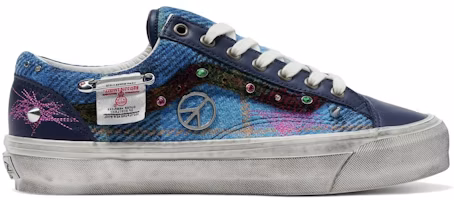 Harris Tweed x Vans Old Skool 'Blue Multi' VN000E8VBIP