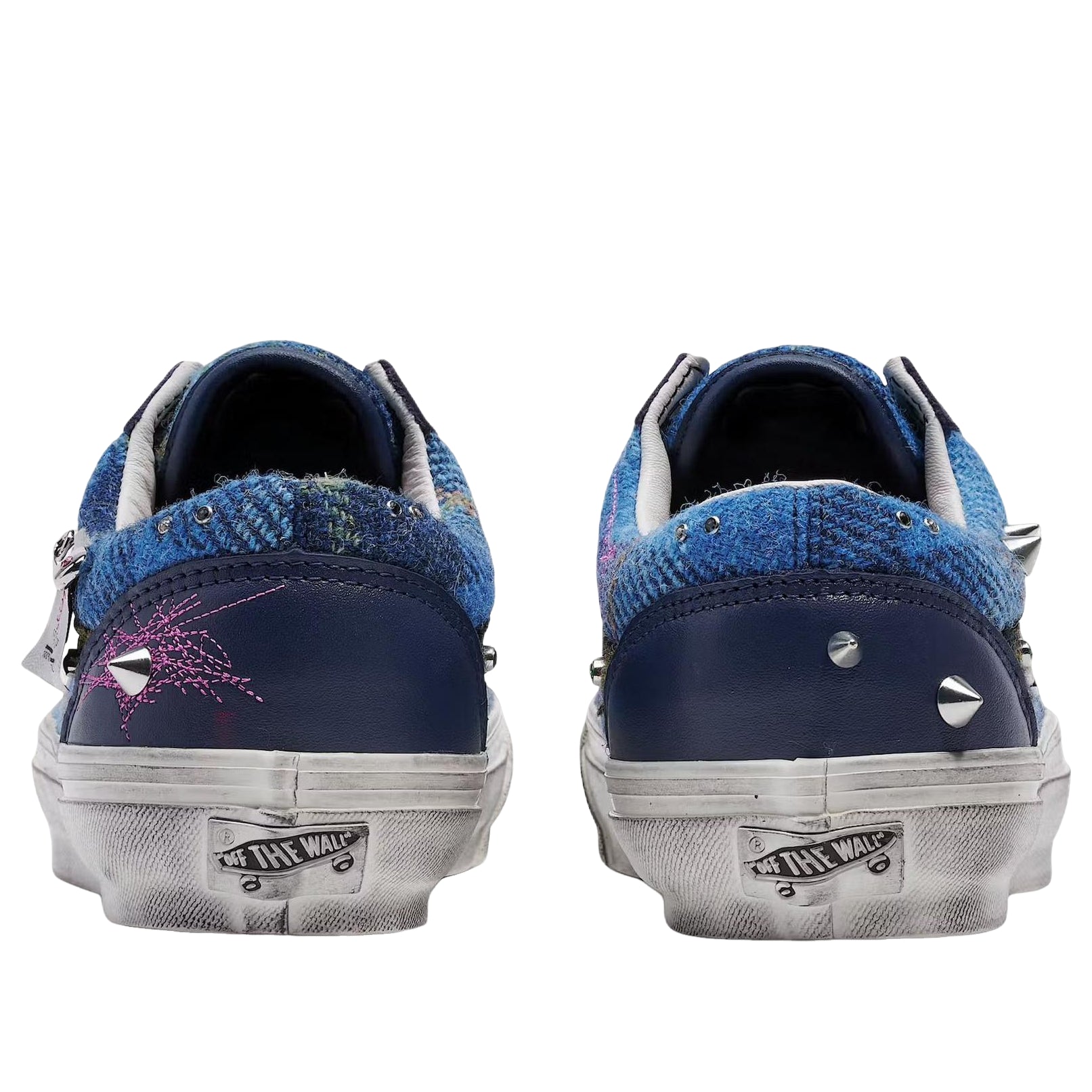 Lookbook Harris Tweed x Vans Old Skool 'Blue Multi' VN000E8VBIP