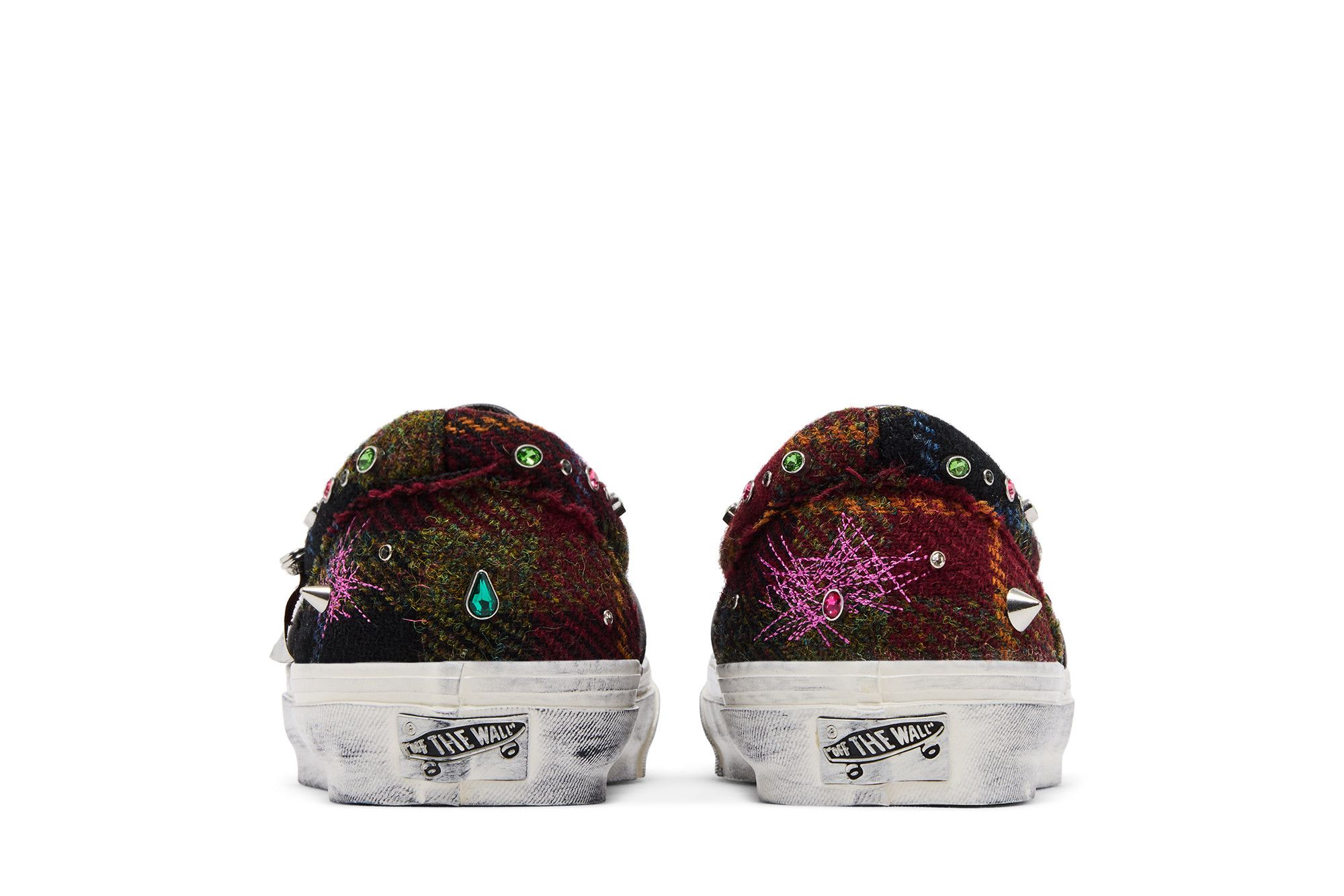 Details for Harris Tweed x Vans Premium 经典一脚蹬懒人鞋「红色」 VN000E96BJN