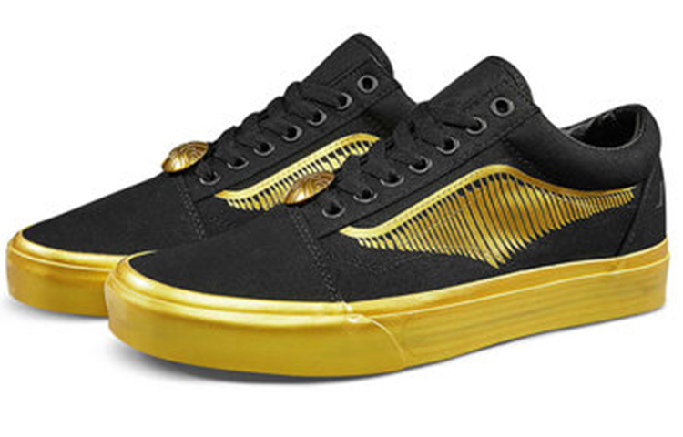 Lookbook Harry Potter x Vans Old Skool 'Golden Snitch' Emas VN0A4BV5V3K