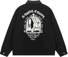 HARSH AND CRUEL "Unofficial Jersey" Workwear Jacket Unisex HM231050061 HARSH AND CRUEL "Unofficial Jersey" Workwear Jacket Unisex HM231050061