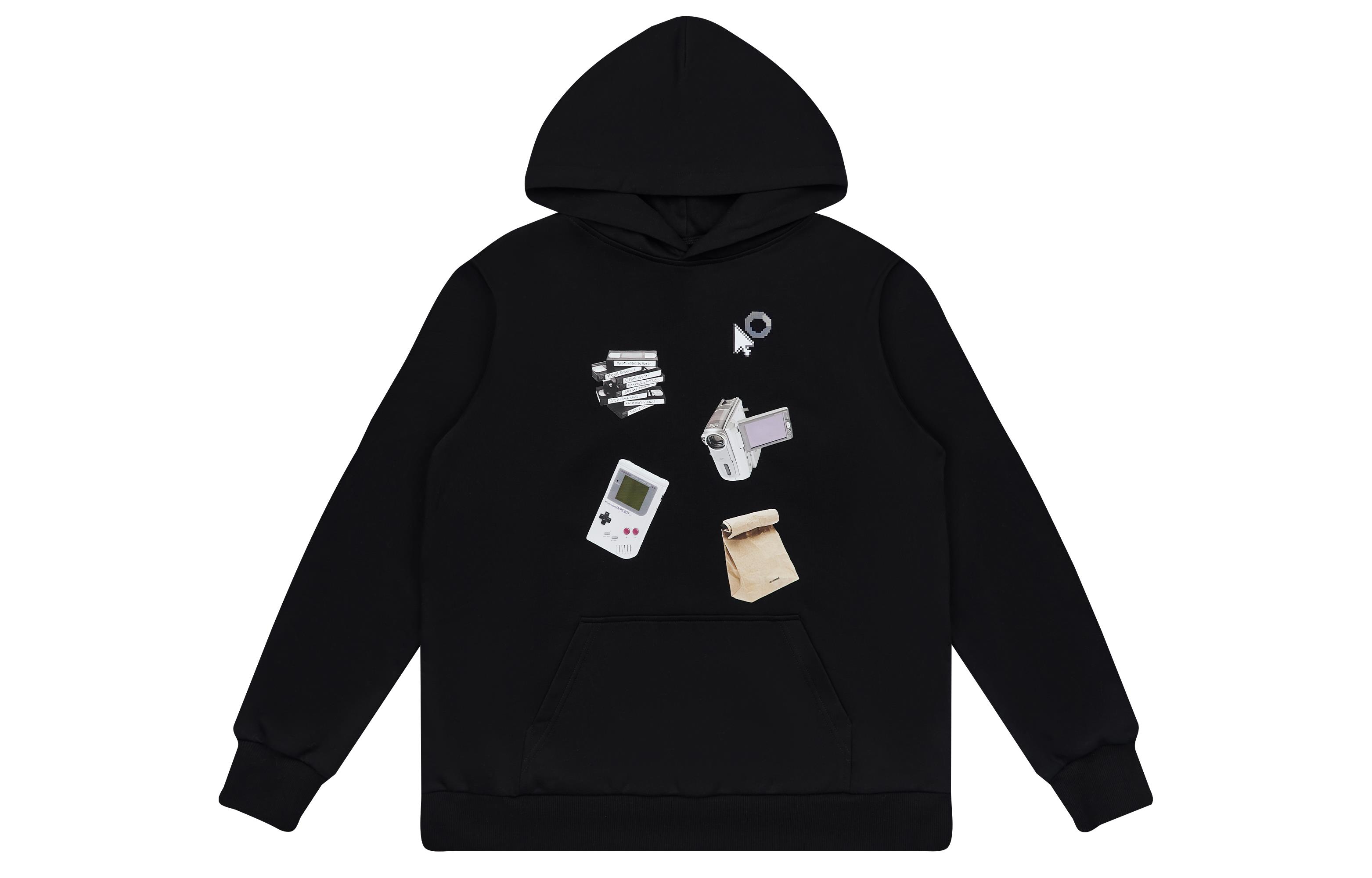 HARSH AND CRUEL AW22 Vintage Graphic Print Oversized Hoodie Unisex. HN223030464