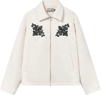 HARSH AND CRUEL Jaket Unisex Bordir Jacquard Patch Zip-Up HL241050017 Buy HARSH AND CRUEL Jaket Unisex Bordir Jacquard Patch Zip-Up HL241050017