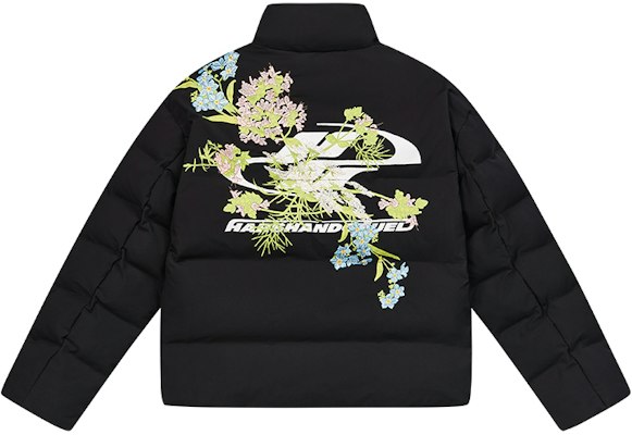 HARSH AND CRUEL 花卉刺繡寬鬆羽絨外套 男女街頭潮流穿搭 HL244040312 Buy HARSH AND CRUEL 花卉刺繡寬鬆羽絨外套 男女街頭潮流穿搭 HL244040312