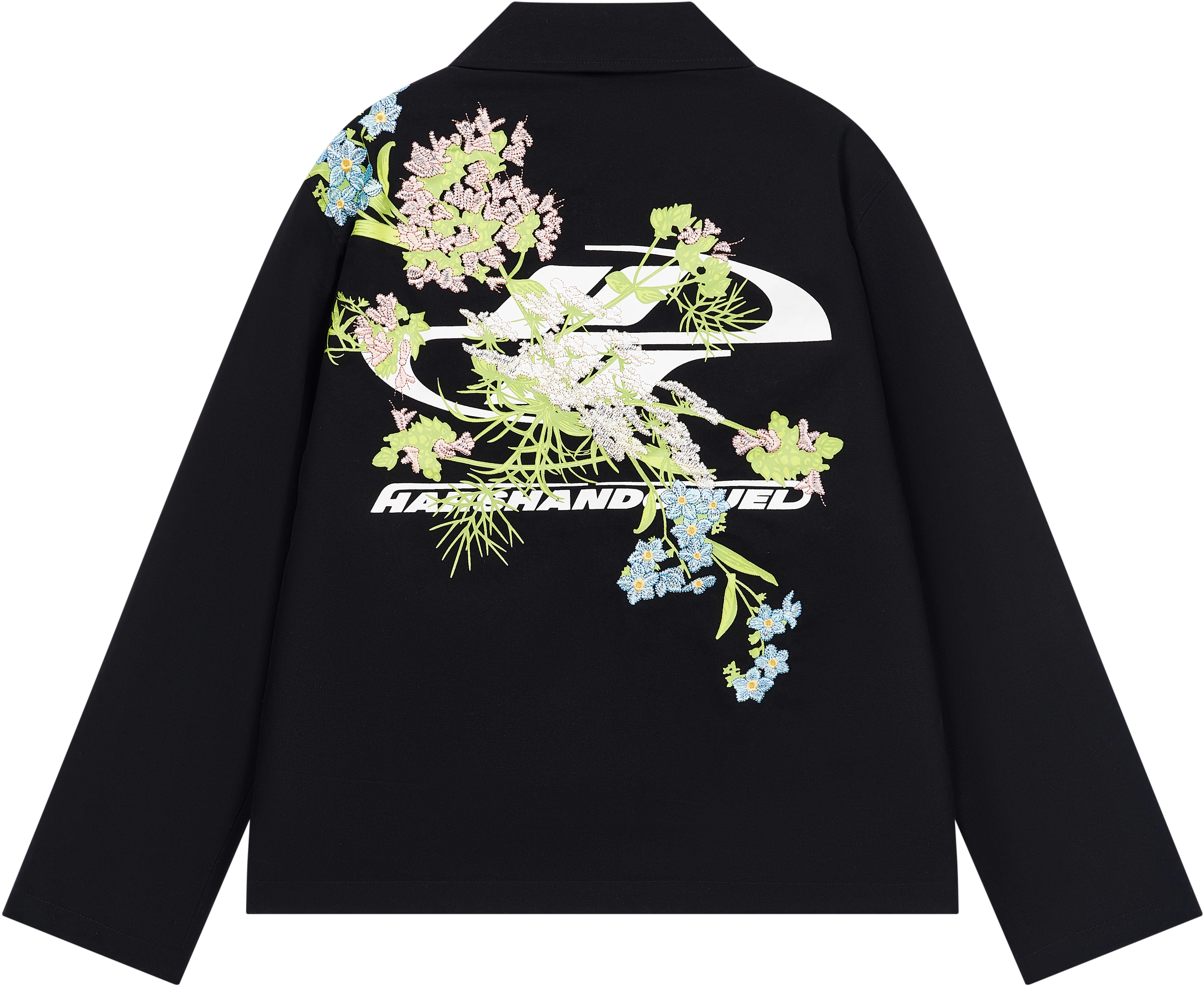 harsh-and-cruel-floral-embroidery-black-twill-zip-jacket-unisex-hl-243050225