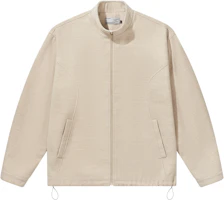 HARSH AND CRUEL Khaki Loose Fit Zip-Up Collar Jacket Unisex HN234050529 HARSH AND CRUEL Khaki Loose Fit Zip-Up Collar Jacket Unisex HN234050529