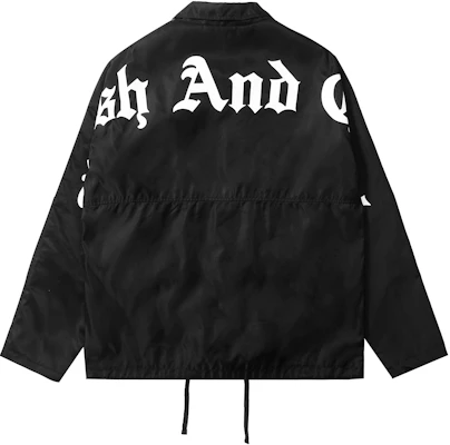 HARSH AND CRUEL レタープリント ベーシック ルーズコーチジャケット ユニセックス HM2130140007 Buy HARSH AND CRUEL レタープリント ベーシック ルーズコーチジャケット ユニセックス HM2130140007