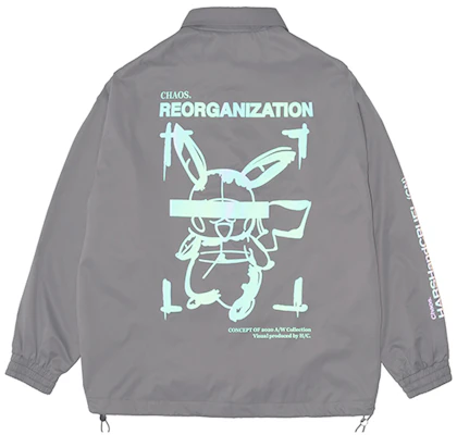 HARSH AND CRUEL リフレクティブ アニメ グラフィック コーチジャケット ユニセックス HM203040090 Buy HARSH AND CRUEL リフレクティブ アニメ グラフィック コーチジャケット ユニセックス HM203040090