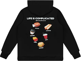 HARSH AND CRUEL Retro Cartoon Food Graphic Oversized Hoodie Unisex. HN223030463 HARSH AND CRUEL Retro Cartoon Food Graphic Oversized Hoodie Unisex. HN223030463