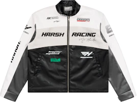 HARSH AND CRUEL Retro Colorblock Racing Jacket - Unisex Streetwear Style HN223050470 HARSH AND CRUEL Retro Colorblock Racing Jacket - Unisex Streetwear Style HN223050470