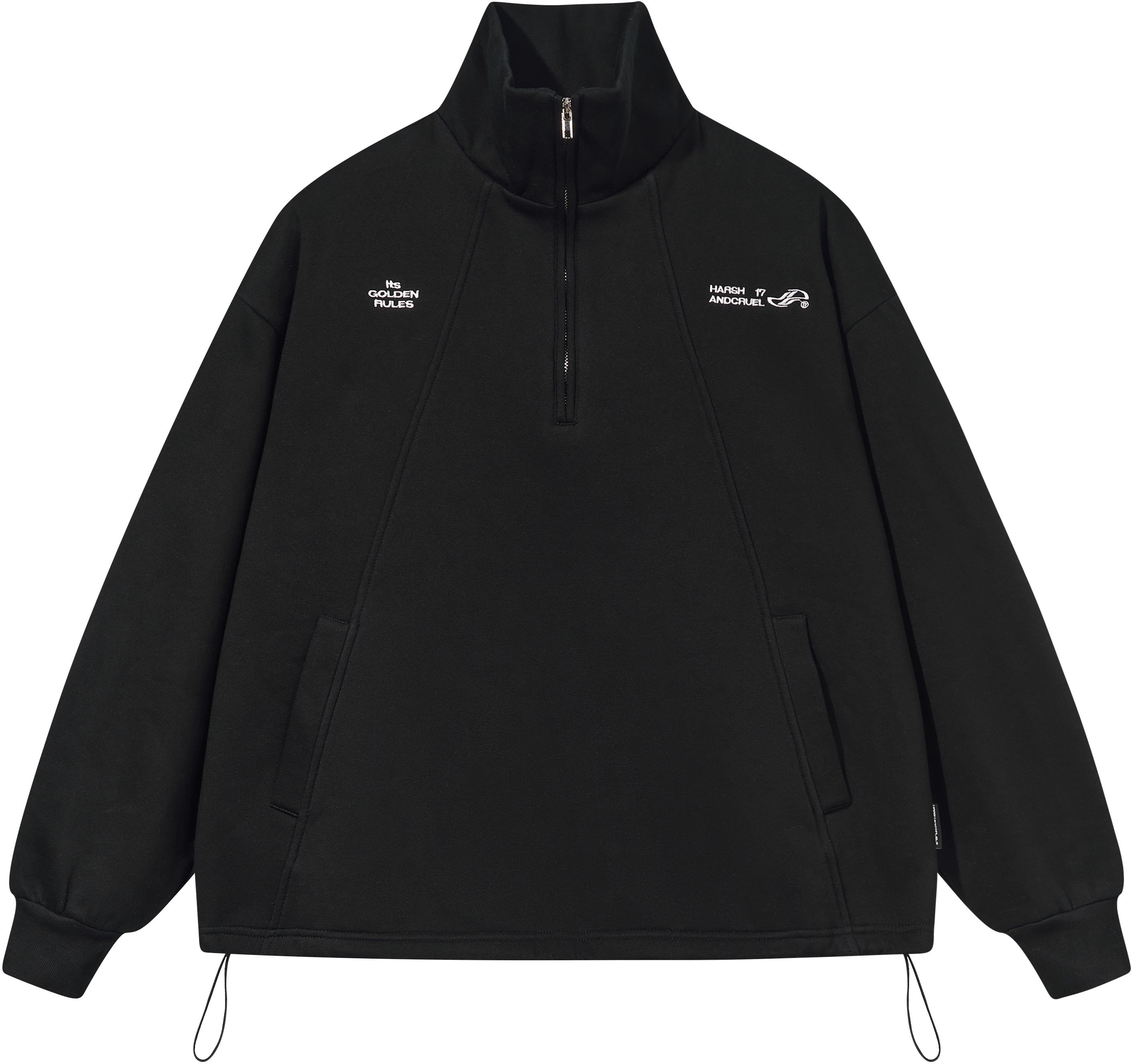 harsh-and-cruel-retro-embroidered-half-zip-sweatshirt-unisex-casual-style-sweater-hl-233030519