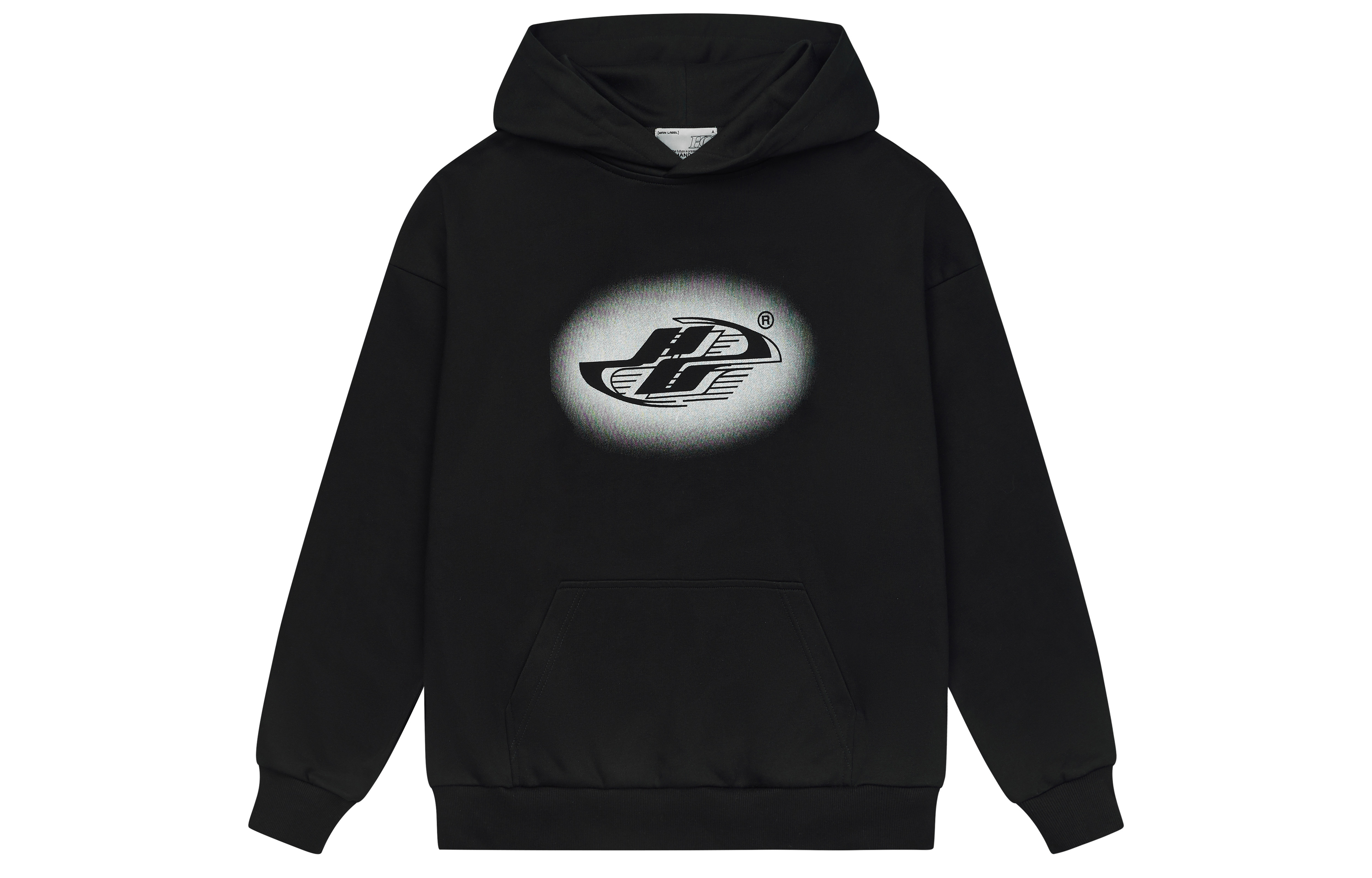 HARSH AND CRUEL Retro Gradient Print Hoodie - Street Style Unisex Pullover. HN233030402