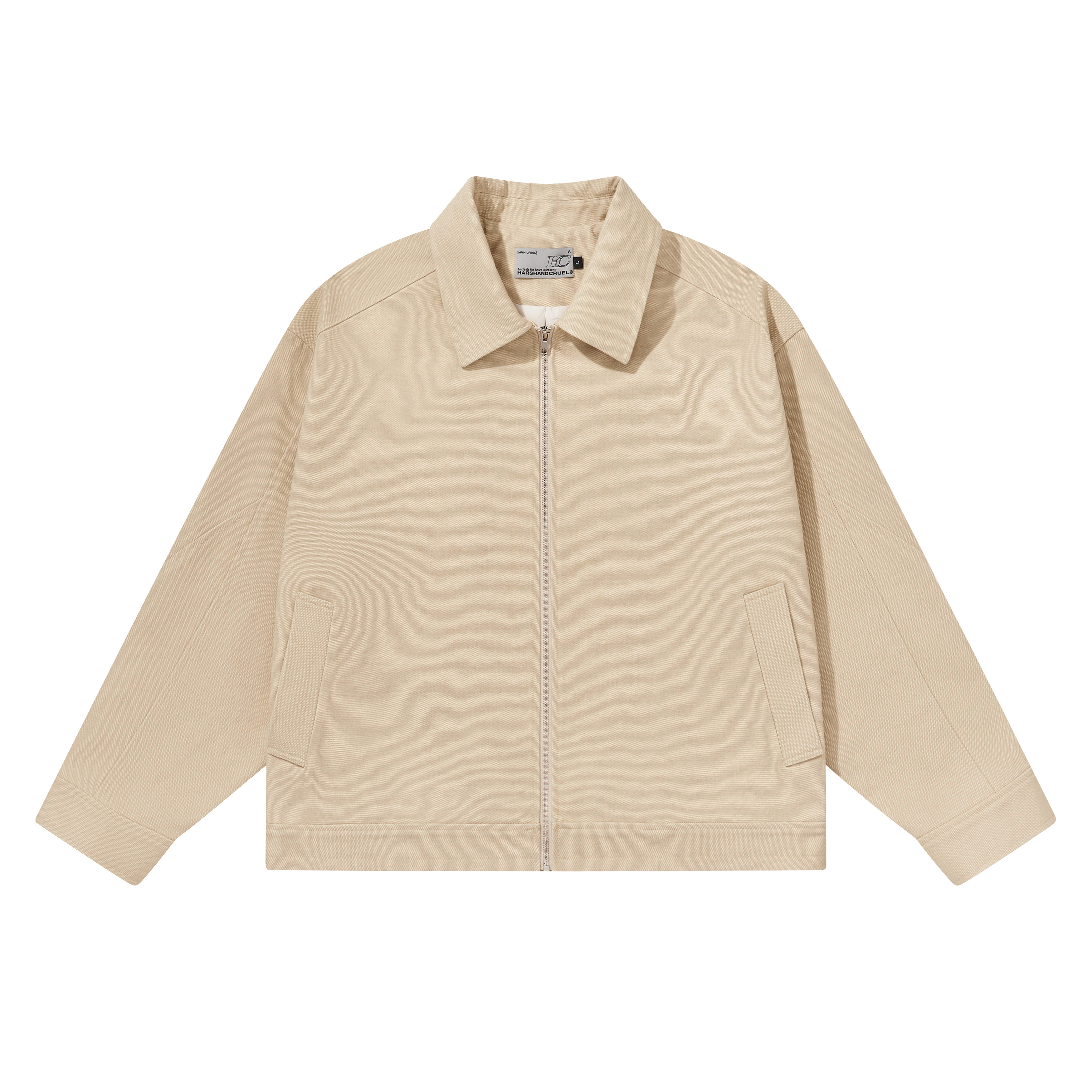 HARSH AND CRUEL Retro Zip-Up Jacket Unisex HX241053024