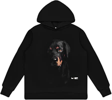 HARSH AND CRUEL Rottweiler Graphic Loose Fit Hoodie Unisex - Black HN223030395 HARSH AND CRUEL Rottweiler Graphic Loose Fit Hoodie Unisex - Black HN223030395