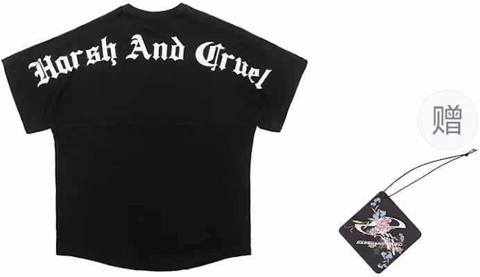 HARSH AND CRUEL SS21 復古哥德印花寬版短袖T恤 男女款 HM211031127 Buy HARSH AND CRUEL SS21 復古哥德印花寬版短袖T恤 男女款 HM211031127