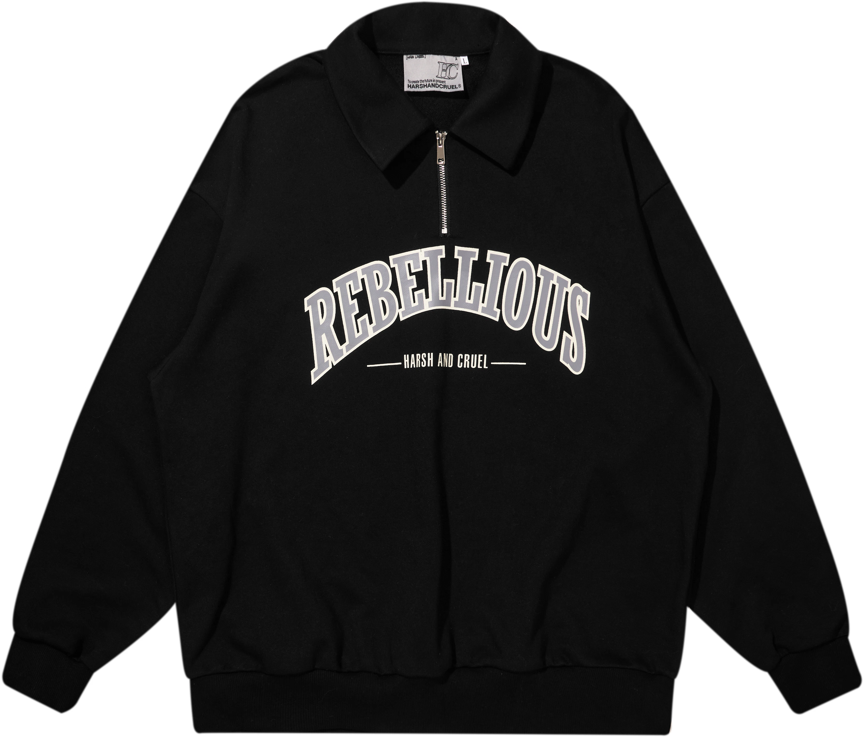 harsh-and-cruel-ss-22-retro-rebel-half-zip-polo-sweatshirt-jacket-unisex-hy-221030180