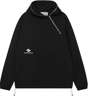 HARSH AND CRUEL SS23 街头潮流不对称拉链连帽衫 黑色 男女子款 HN231030015 Buy HARSH AND CRUEL SS23 街头潮流不对称拉链连帽衫 黑色 男女子款 HN231030015