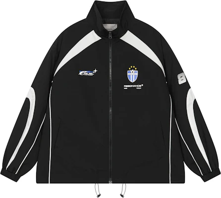 HARSH AND CRUEL SS23 ユニセックス サッカー風 ロゴプリント ルーズ トラックジャケット HM231050010 Buy HARSH AND CRUEL SS23 ユニセックス サッカー風 ロゴプリント ルーズ トラックジャケット HM231050010