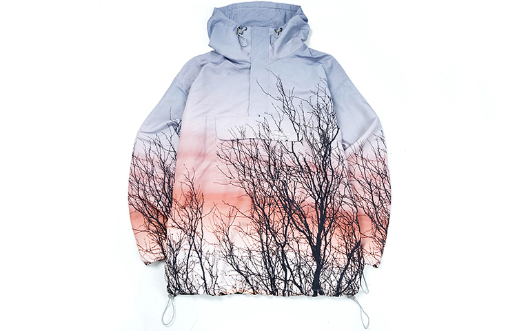 HARSH AND CRUEL Sunset Forest Graphic Pullover Jacket Unisex HC193040MA105
