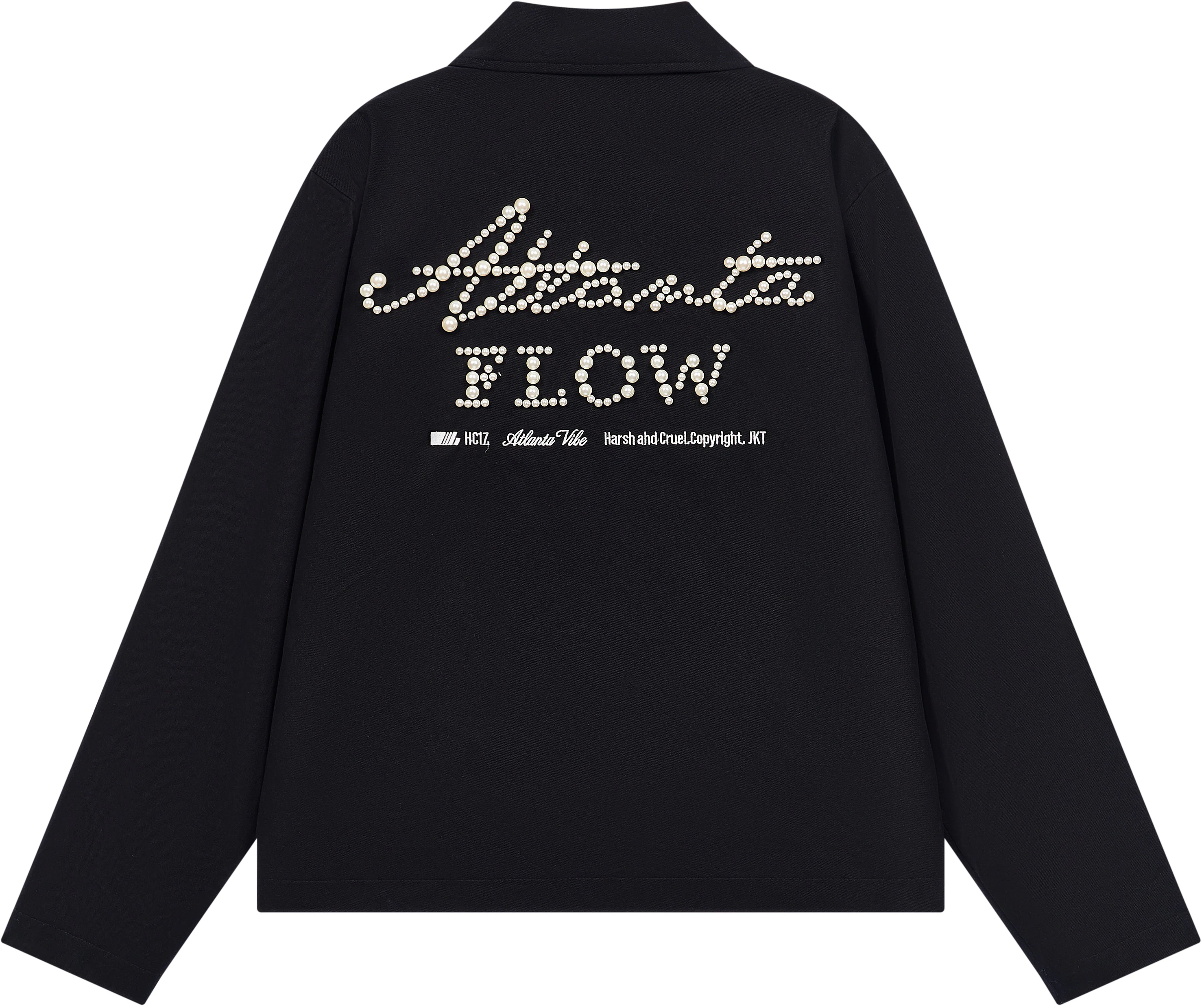 harsh-and-cruel-vintage-pearl-embroidery-lettering-polo-jacket-black-hl-243050268