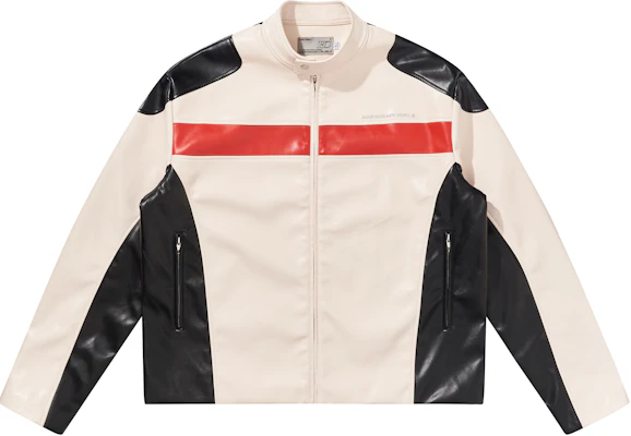 HARSH AND CRUEL Jaket Kulit Unisex Vintage Moto Silver Putih. HZ233210432 Buy HARSH AND CRUEL Jaket Kulit Unisex Vintage Moto Silver Putih. HZ233210432