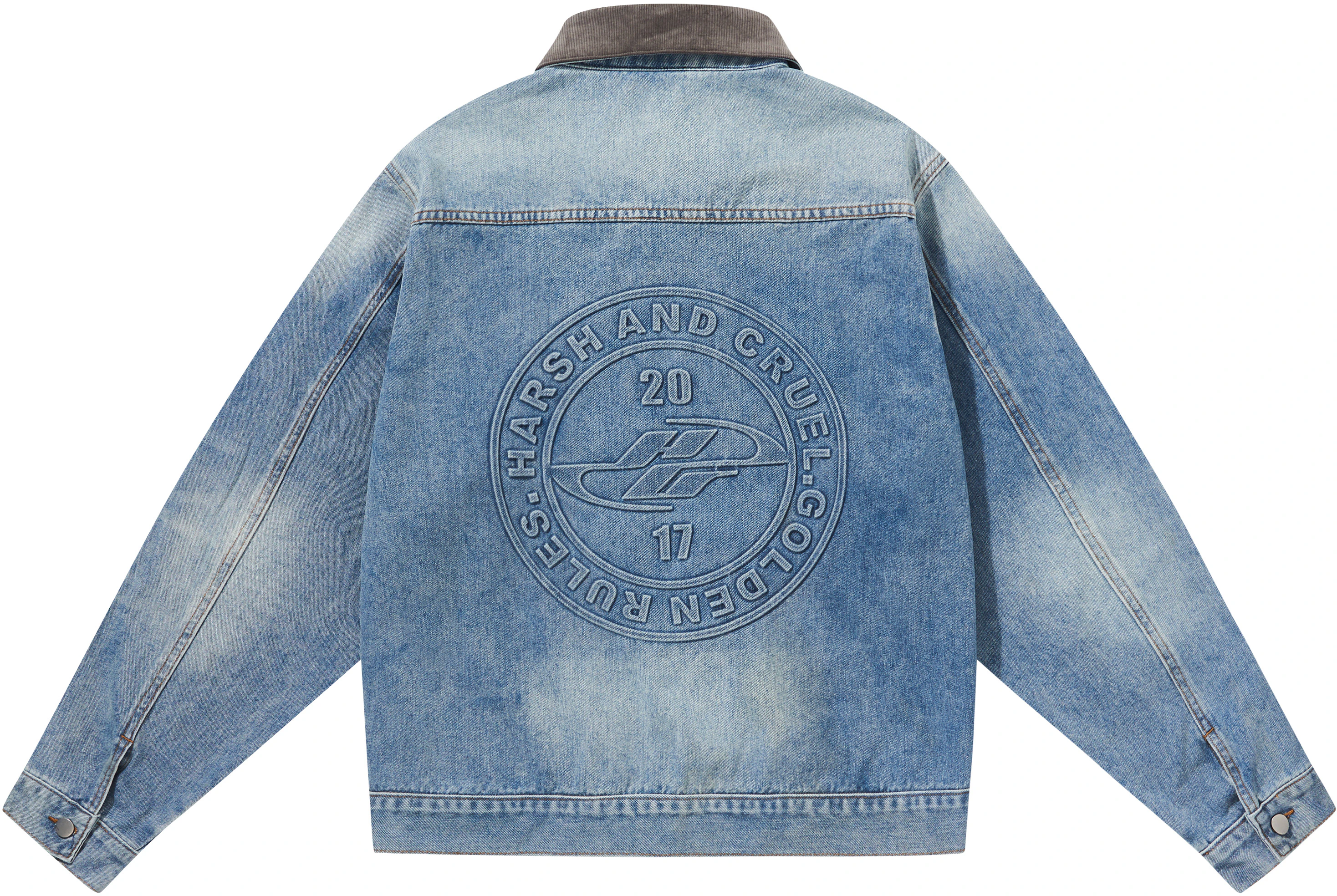 harsh-and-cruel-vintage-streetwear-embossed-embroidery-denim-jacket-blue-unisex-hl-233050422
