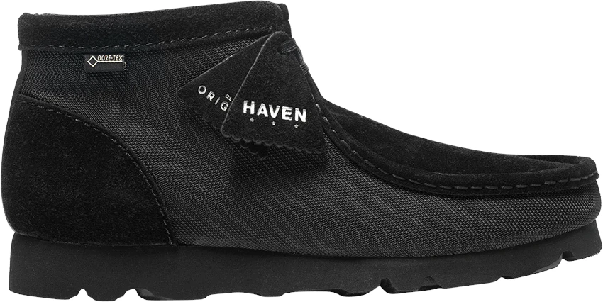 haven-x-clarks-wallabee-gore-tex-ballistic-black